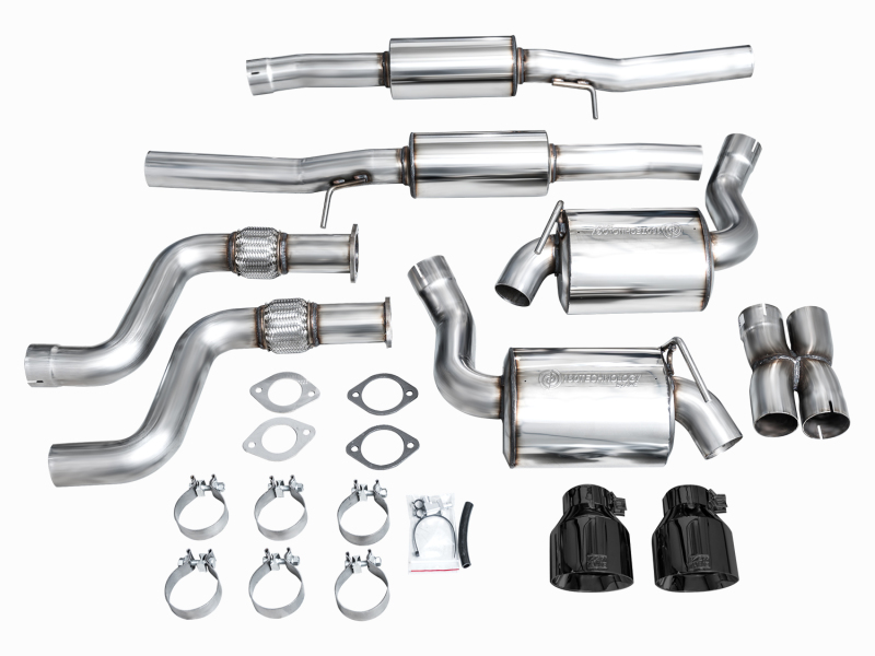Nissan Z Performance Exhaust - AWE Tuning - Touring Edition Cat Back - Diamond Black - `23-`27